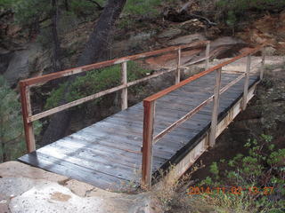 Zion National Park - West Rim hike - bridge