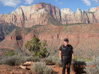 Zion National Park - Watchman hike - Adam