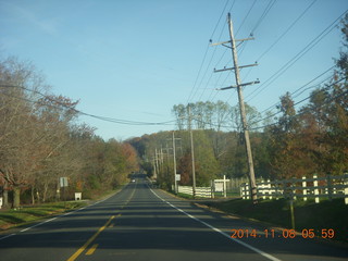 drive to Holmdel, Dutch Lane Road where I used to run