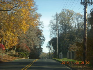 drive to Holmdel, Dutch Lane Road where I used to run