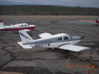 N8377W on the ramp at Payson Airport (PAN)