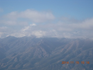 cumulus granite clouds - puffy white with rocks in them