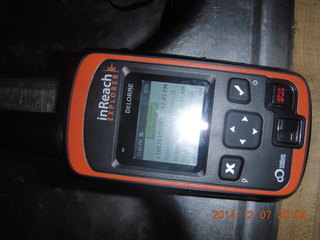 inReach deLorme satellite message system