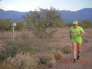 197 8um. Grapevine airstrip camping trip - Adam morning run - tripod and timer