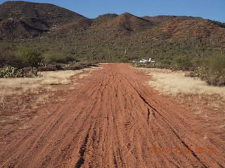 1498 8us. Red Creek airstrip - runway - N8377W