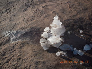 80 8v2. Arches National Park - ice cairn