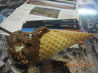 Moab Diner - Rocky Road ice cream cone