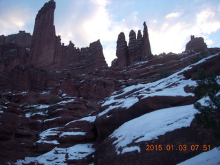 19 8v3. Fisher Towers hike