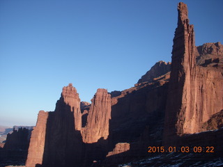 56 8v3. Fisher Towers hike