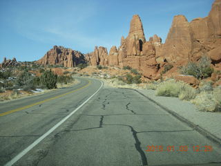 108 8v3. Arches National Park - driving