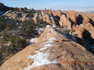 Arches National Park - driving - Lasal Mountains