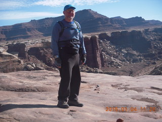 46 8v4. Canyonlands National Park - Lathrop trail hike - Adam (tripod and timer)