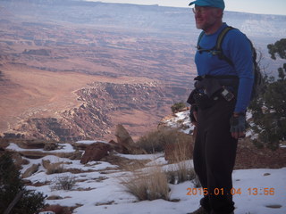 90 8v4. Canyonlands National Park - Lathrop trail hike - Adam (tripod and timer)