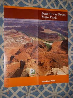 1 8v5. Dead Horse Point State Park brochure