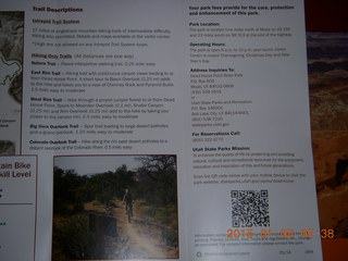 4 8v5. Dead Horse Point State Park brochure