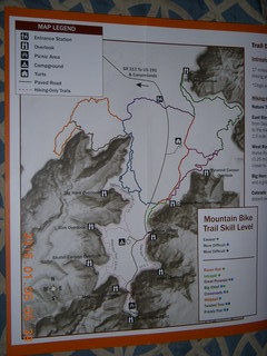 5 8v5. Dead Horse Point State Park trail map