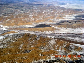 145 8v5. aerial - snowy canyonlands - Book Cliffs