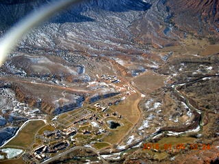 169 8v5. aerial - snowy canyonlands - Colorado hills - Hubbard-Gateway Canyons