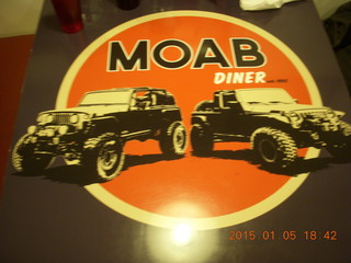 236 8v5. Moab Diner table