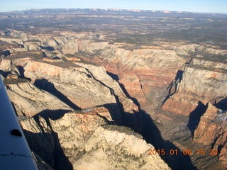 224 8v6. aerial - Zion National Park