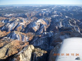 227 8v6. aerial - Zion National Park
