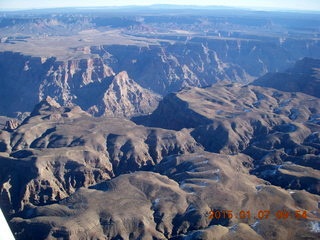 aerial - flight SGU to DVT - grand canyon