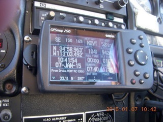 aerial - flight SGU to DVT - Pearce Ferry airstrip