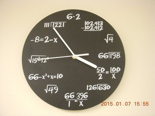 new equation clock at work
