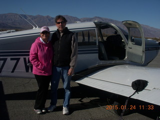 1509 8vq. Kit and Brad and N8377W at Furnace Creek