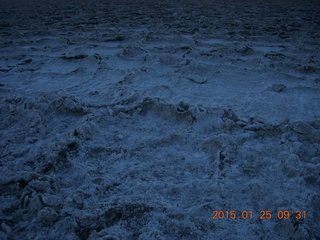 Death Valley - Badwater Basin - Adam running