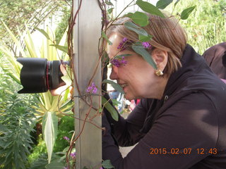 Longwood Gardens - Sandra S taking a picture