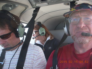 Filipe awaiting takeoff in N8377W from Red Creek airstrip