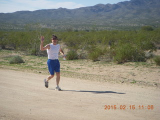 Alamo Lake run - Brad