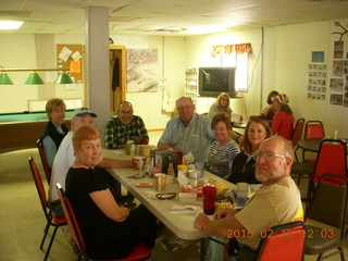 Alamo Lake - our table