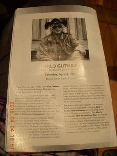 Mesa Arts Center - Arlo Guthrie program