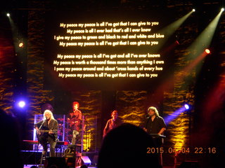 Mesa Arts Center - Arlo Guthrie - words to final song