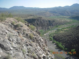 Burro Creek Bridge canyon