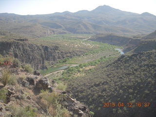 Burro Creek Bridge canyon