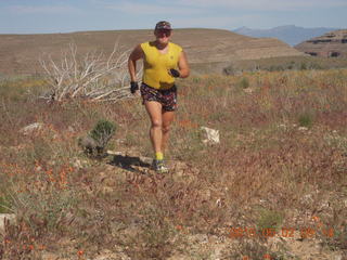 128 8z2. Adam running at Grand Gulch