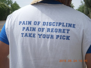 Pain of Discipline, Pain of Regret, Take Your Pick - shirt