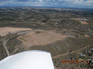 45 8zu. aerial to Navajo Lake