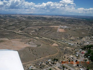 46 8zu. aerial - Navajo Lake airport