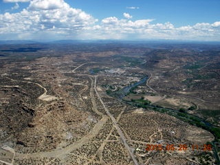 aerial - Navajo Lake airport area