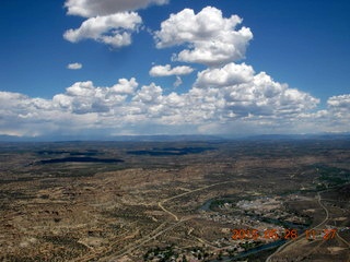 49 8zu. aerial - Navajo Lake to Durango