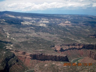 89 8zu. aerial - Gateway Canyon area