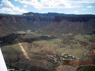 aerial - Gateway Canyon airstrip