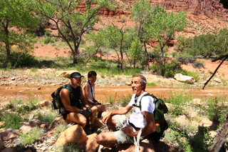 Beaver Creek Canyon hike - Adam, Karen, Shaun