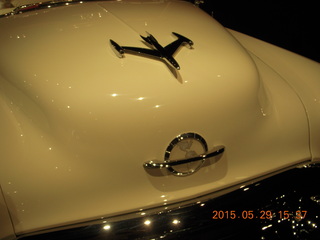 231 8zv. Gateway car museum - jet hood ornament