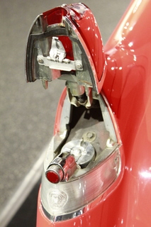 360 8zv. Gateway car museum - taillight gas-tank filler