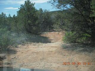 122 8zw. drive to Calamity Mine - very tough side road